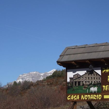 Casa Notario Hotel Asín de Broto Exterior foto