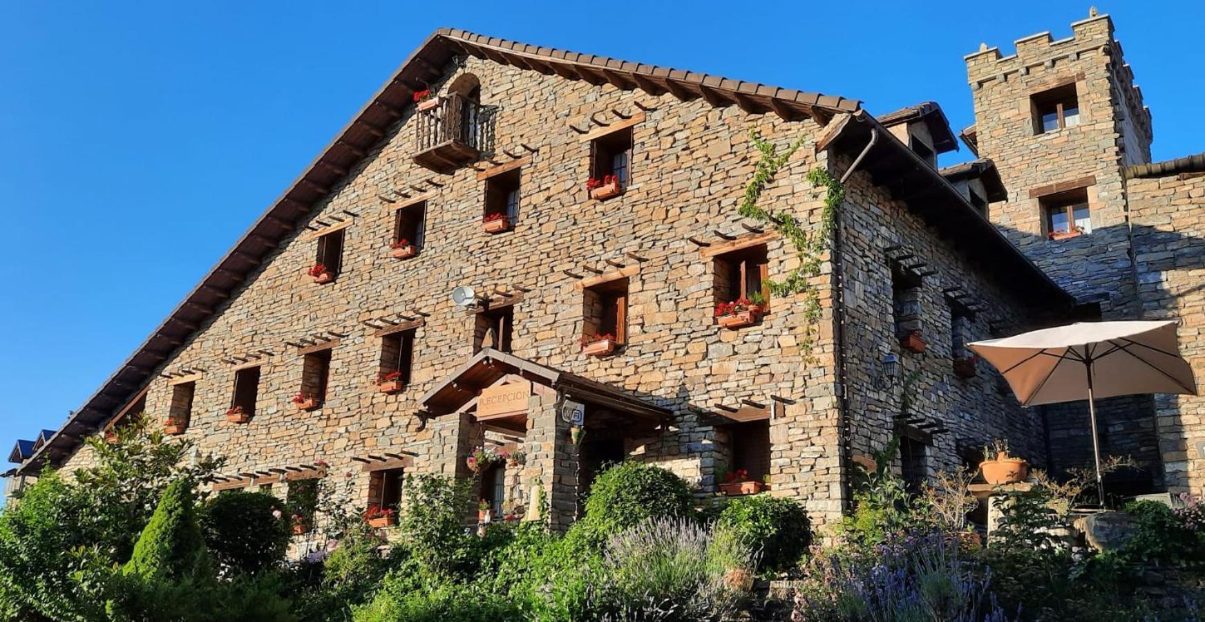 Casa Notario Hotel Asín de Broto Exterior foto